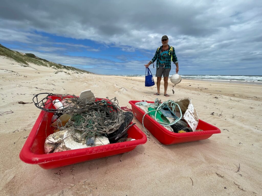 Beach clean-up