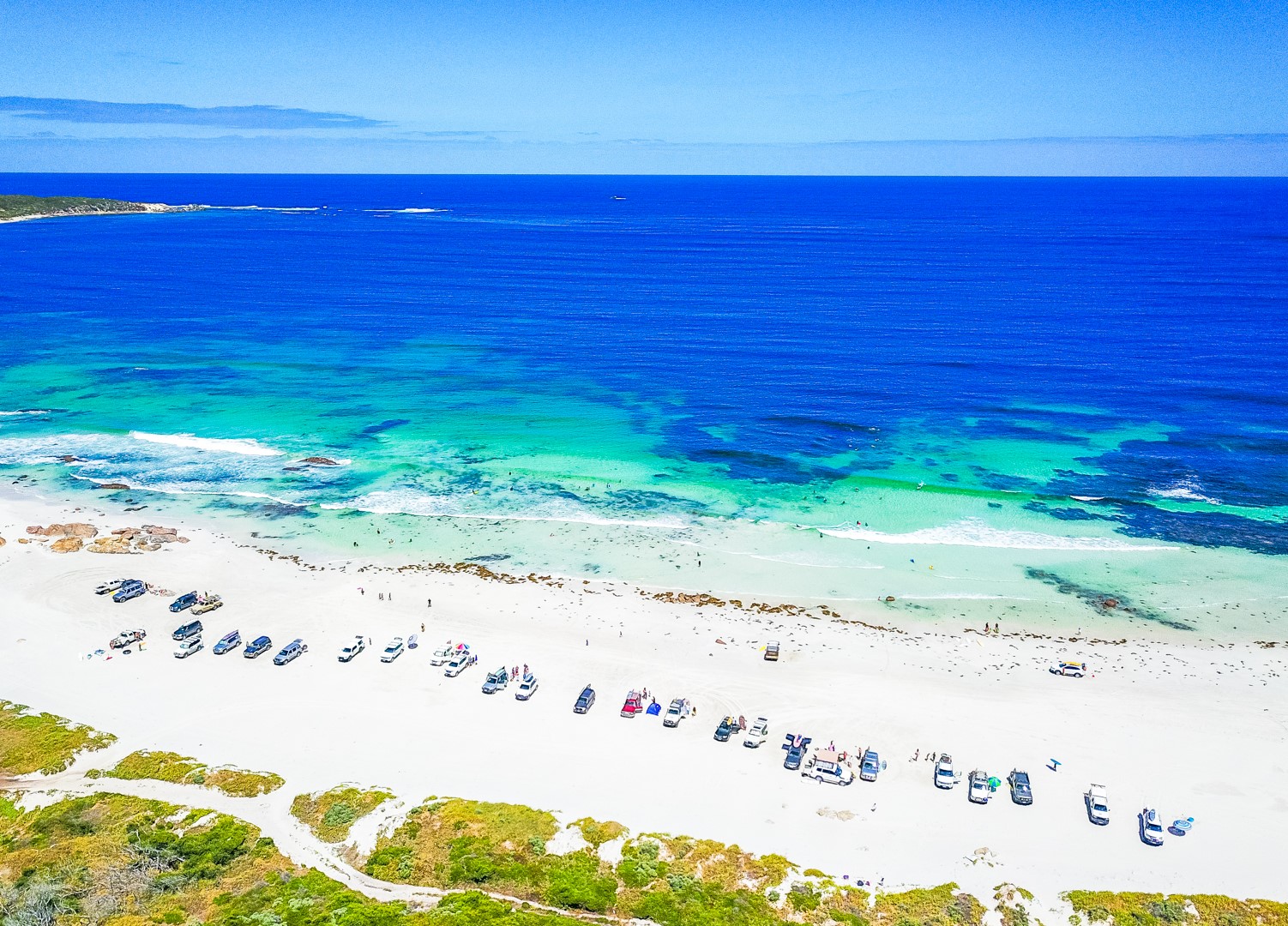 four-wheel-driving on beaches