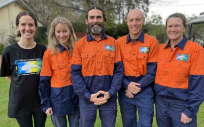 Bush Regeneration Team ready for action