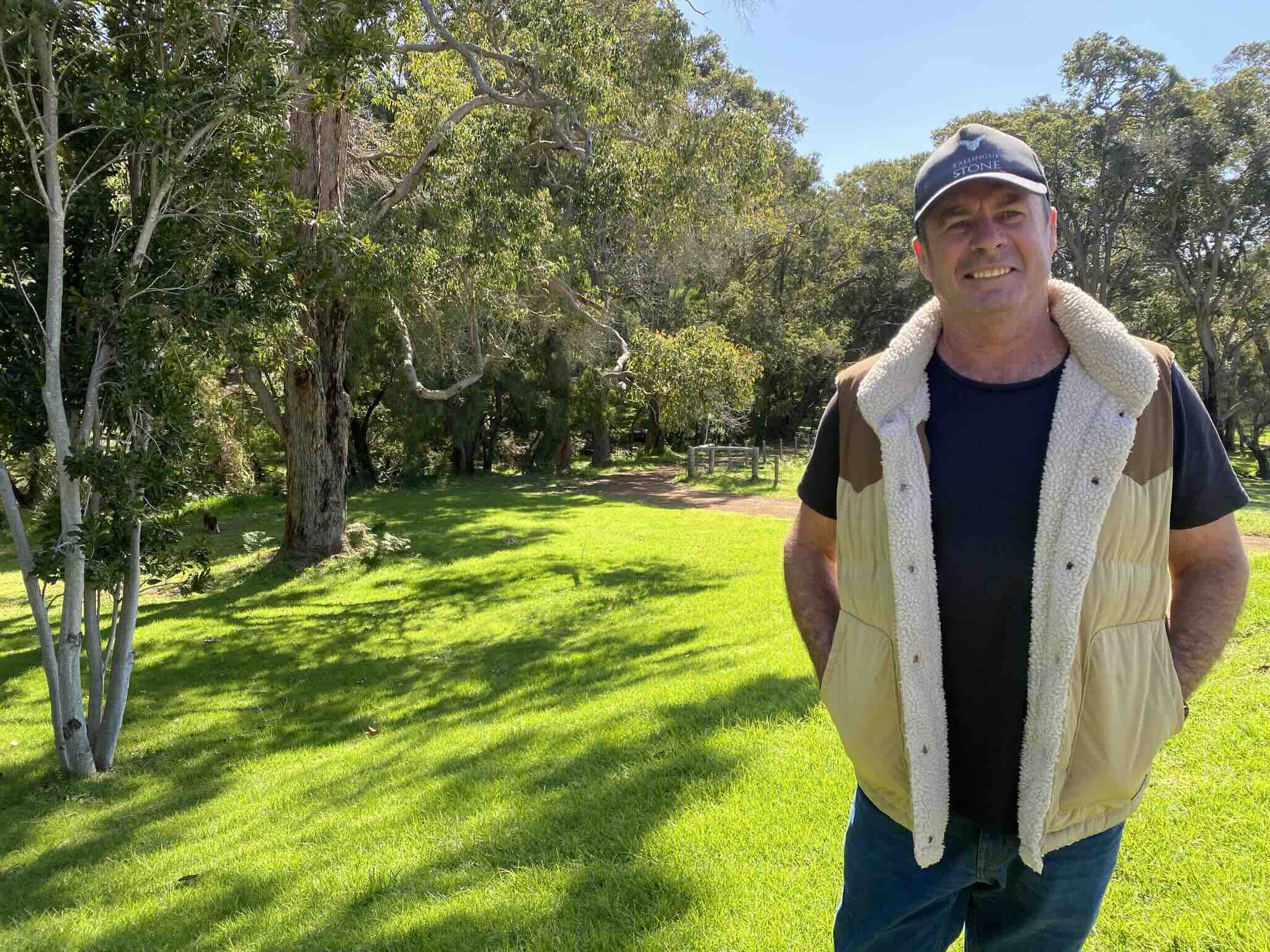 Landholder Francis Loutsky is doing his bit as part of the Cape Naturaliste Conservation Enterprise