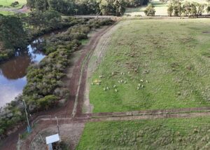 Enhancing farm biodiversity - aerial view
